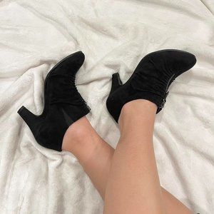 Aerosoles Black Suede Booties
